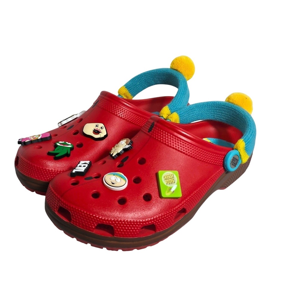 Crocs South Park Eric Cartman Classic‎ Clogs Size Men's 9 Women's 11 211500-90H